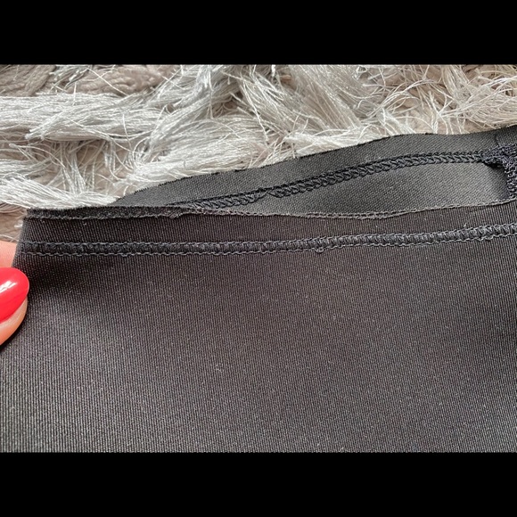 Black Skater Skirt Lace Trim. MADE IN ITALY🇮🇹 - Picture 3 of 4